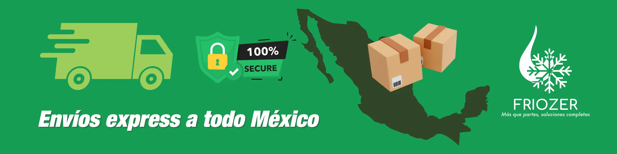 Envíos express a todo México