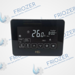 TF243DN Termostato digital solo enfriamiento o calefacción con control modulante negro