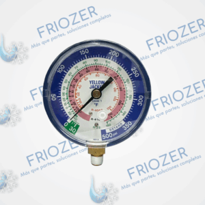 manometro de baja yellow jacket